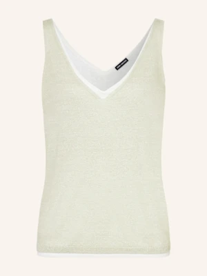 Iris Von Arnim Top Z Dzianiny Valeria Z Lnem gruen