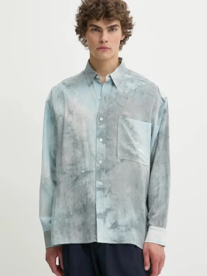 IRO koszula z domieszką lnu