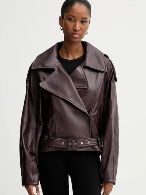 IRO kurtka skórzana WM137YURIA przejściowa YURIA