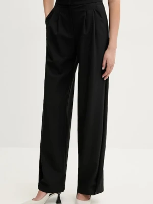 IRO spodnie z domieszką wełny