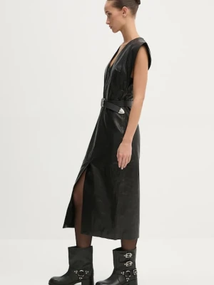 IRO sukienka skórzana