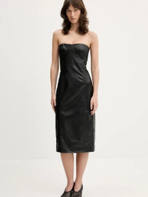 IRO sukienka skórzana