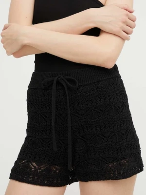 IRO szorty z domieszką lnu