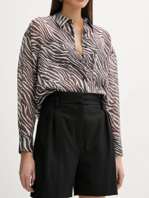 IRO szorty z domieszką wełny