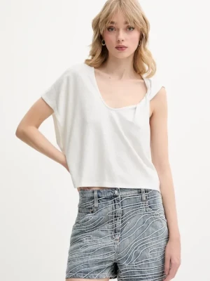 IRO top damskie kolor szary WM16MARRY