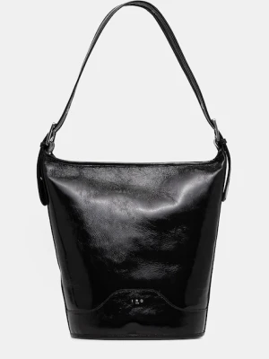 IRO torebka skórzana WM44ZYKECR kolor czarny ZYKECR