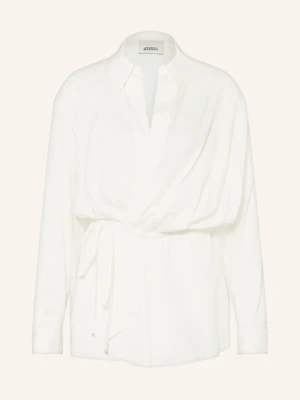 Isabel Marant Bluzka Kopertowa Keren weiss