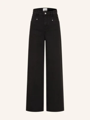 Isabel Marant Dżinsy Z Szerokimi Nogawkami Lemony schwarz