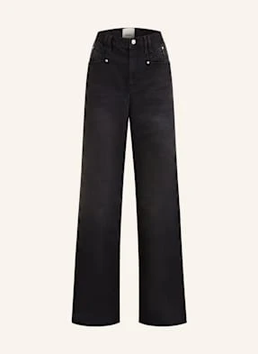 Isabel Marant Jeansy Straight Lemony-Gb schwarz