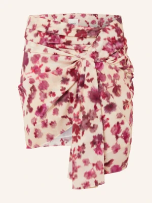 Isabel Marant Jedwabna Spódnica Ovia rosa