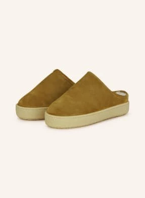 Isabel Marant Klapki Typu Mules Fozee beige