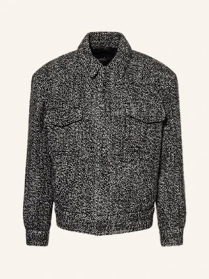 Isabel Marant Kurtka Bouclé Folco schwarz