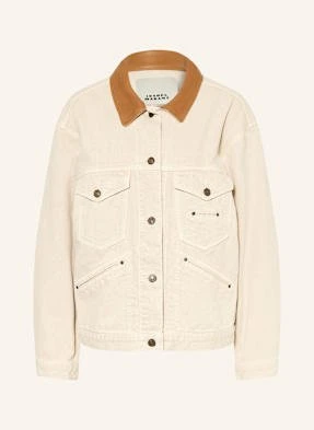 Isabel Marant Kurtka Jeansowa Petunia beige