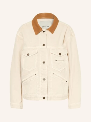 Isabel Marant Kurtka Jeansowa Petunia beige