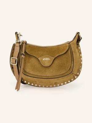 Isabel Marant Listonoszka Oskan Moon Pocket Na Ramię beige KHAKI