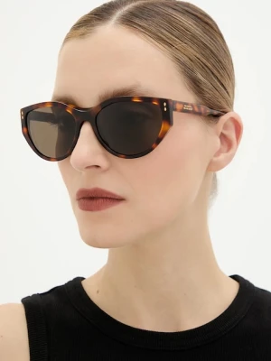 Isabel Marant okulary przeciwsłoneczne damskie kolor brązowy IM 0217/S