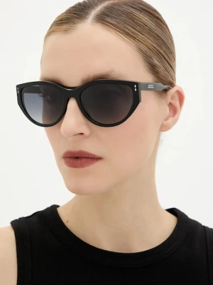 Isabel Marant okulary przeciwsłoneczne damskie kolor czarny IM 0217/S