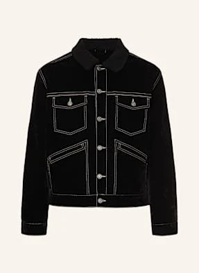 Isabel Marant Overjacket Z Aksamitu Jango schwarz
