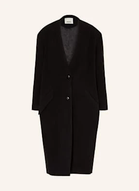 Isabel Marant Płaszcz Wełniany Florane schwarz