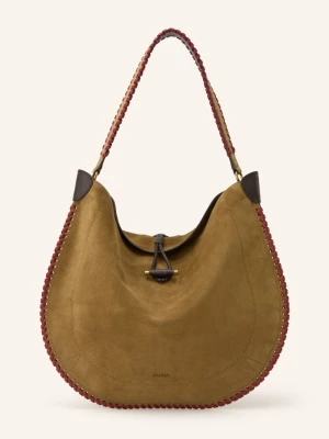 Isabel Marant Shopperka Oskan braun brązowy