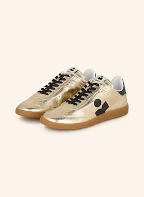 Isabel Marant Sneakersy Kaycee gold