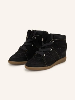 Isabel Marant Sneakersy Z Wysoką Cholewką Bobby schwarz