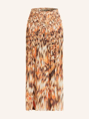 Isabel Marant Spódnica Z Jedwabiu Rolande orange