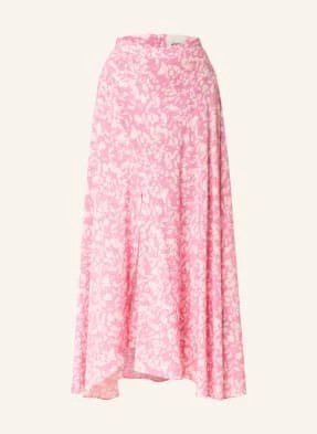 Isabel Marant Spódnica Z Jedwabiu Sakura pink
