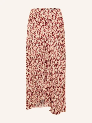Isabel Marant Spódnica Żakardowa Lisanne Z Dodatkiem Jedwabiu rot