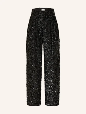 Isabel Marant Spodnie Aras Z Cekinami schwarz