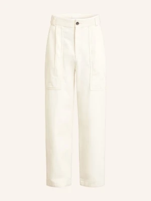 Isabel Marant Spodnie Ilyan Regular Fit beige