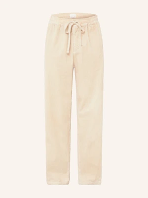 Isabel Marant Spodnie Sztruksowe Nirlen Regular Fit beige