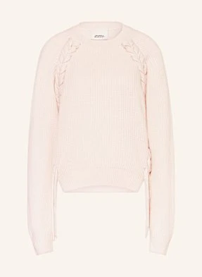 Isabel Marant Sweter Noelia Z Wełny Merino rosa