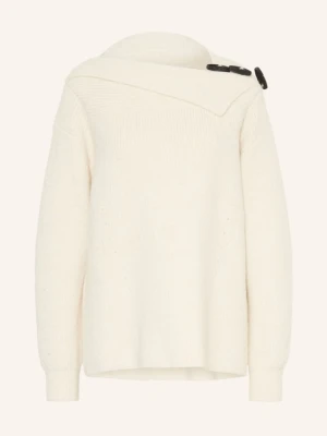 Isabel Marant Sweter Thais Z Alpaki weiss ECRU
