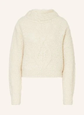 Isabel Marant Sweter Z Alpaki Romane weiss