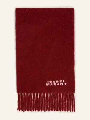 Isabel Marant Szal Z Alpaki Firny rot