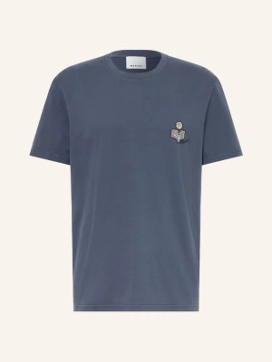 Isabel Marant T-Shirt Honore blau GRANATOWY