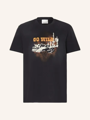 Isabel Marant T-Shirt Honore schwarz CZARNY