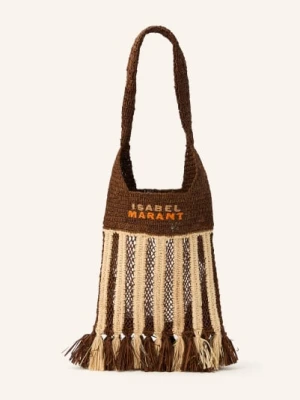 Isabel Marant Torba Na Ramię Praia Small braun