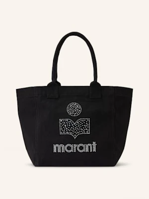 Isabel Marant Torba Shopper Yenky Z Ćwiekami schwarz