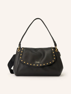Isabel Marant Torebka Chany Medium Z Nitami schwarz