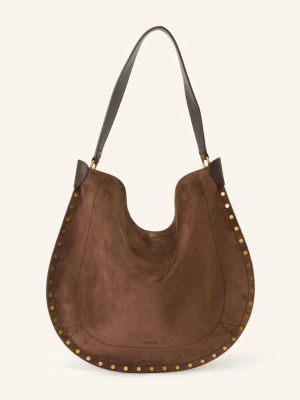 Isabel Marant Torebka Na Ramię Maia Medium Z Torebką Typu Pouch braun CIEMNOBRĄZOWY