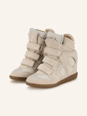 Isabel Marant Wysokie Sneakersy Bekett weiss