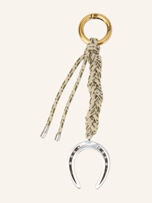 Isabel Marant Zawieszka Do Kluczy Horseshoe beige