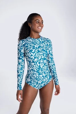 Isabella damski kombinezon surfingowy - Blue Animal