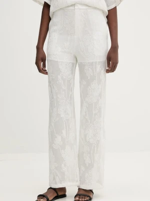 Isabelle Blanche spodnie damskie bawełniane