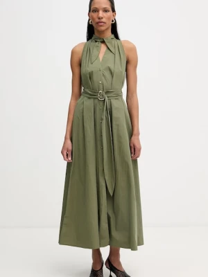 Isabelle Blanche sukienka z bawełną