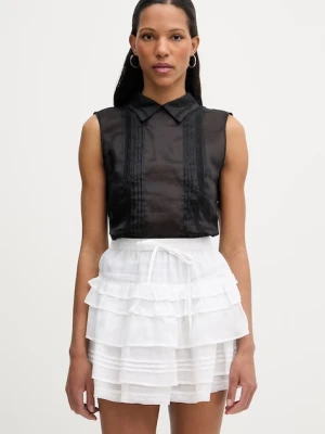 Isabelle Blanche top damski lniany