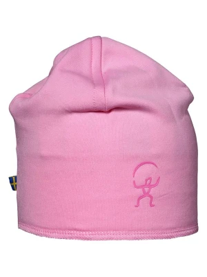 Isbjörn Czapka beanie "Panda" w kolorze jasnoróżowym rozmiar: 56-58 cm