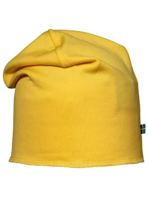 Isbjörn Czapka-beanie "Panda" w kolorze żółtym rozmiar: 56-58 cm